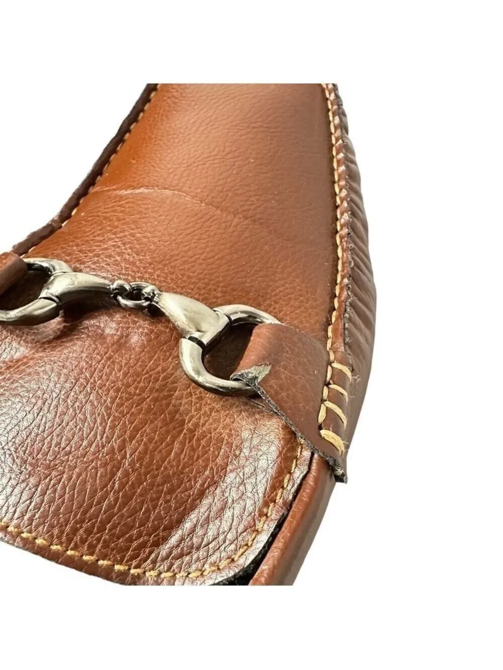 Unlisted by Kenneth Cole Men’s Brown Slip On Driver Shoes Size 10.5 M